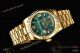 Swiss Replica Rolex Daydate Malachite 128238 Watch with Diamond Roman markers (4)_th.jpg